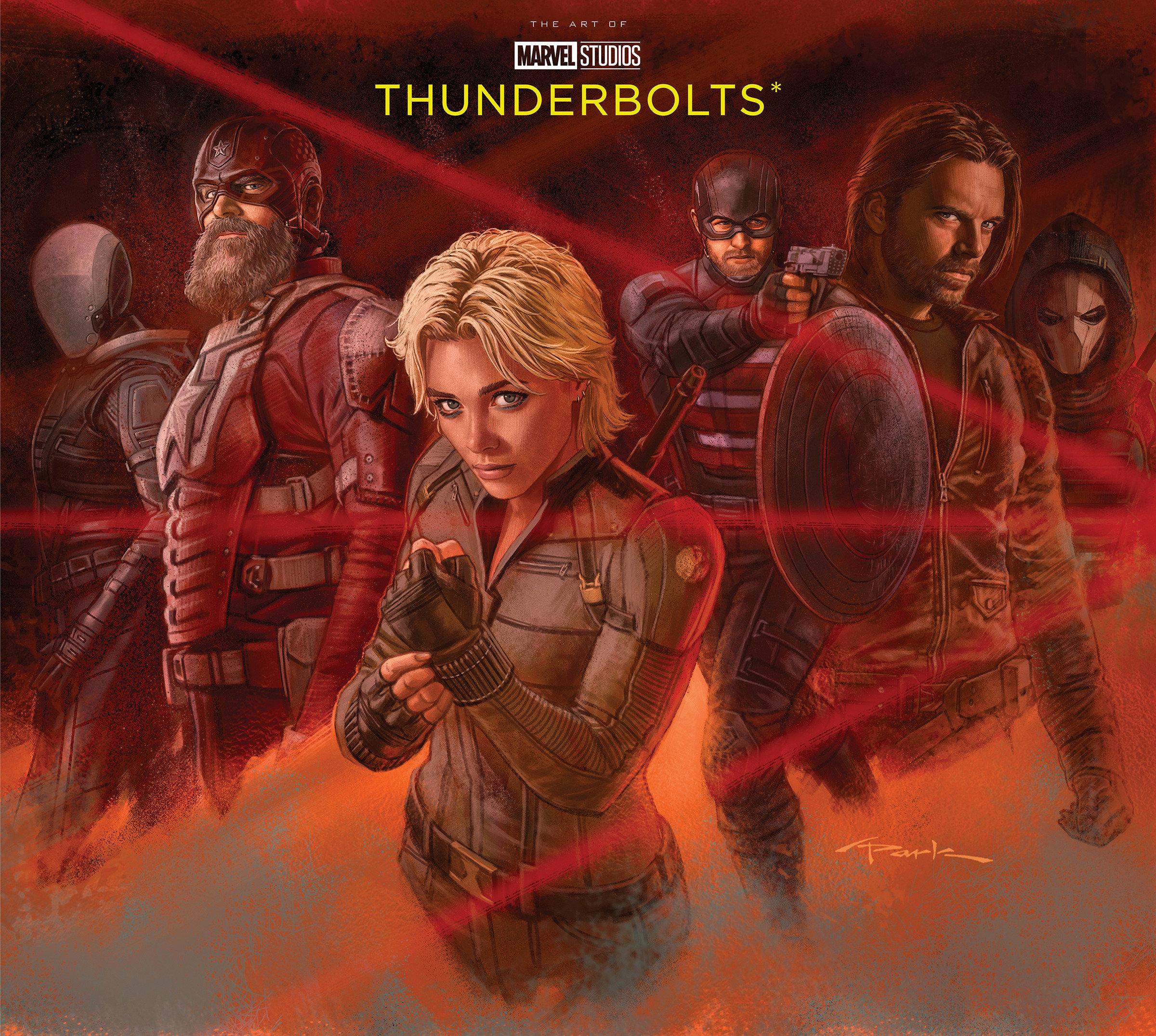 Vorderes Coverbild Marvel Studios' Thunderbolts: The Art of the Movie Slipcase