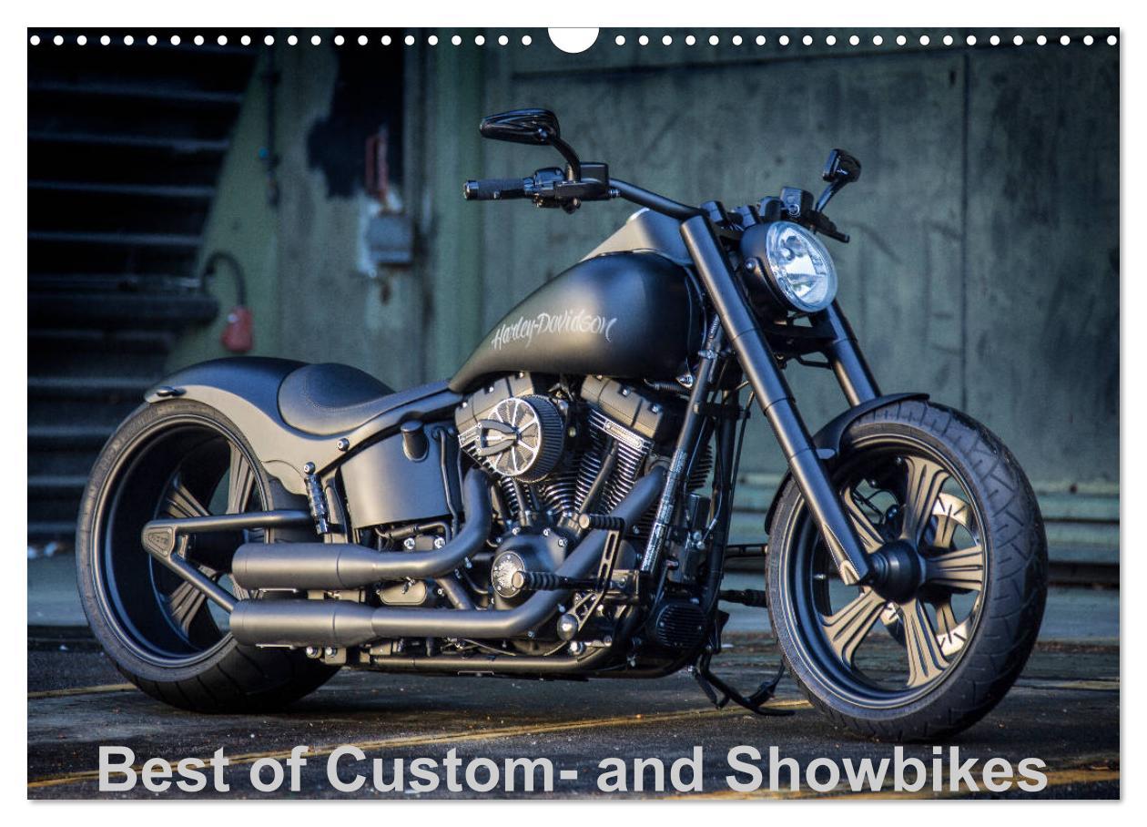 Vorderes Coverbild Best of Custom- and Showbikes Kalender (Wandkalender 2026 DIN A3 quer), CALVENDO Monatskalender