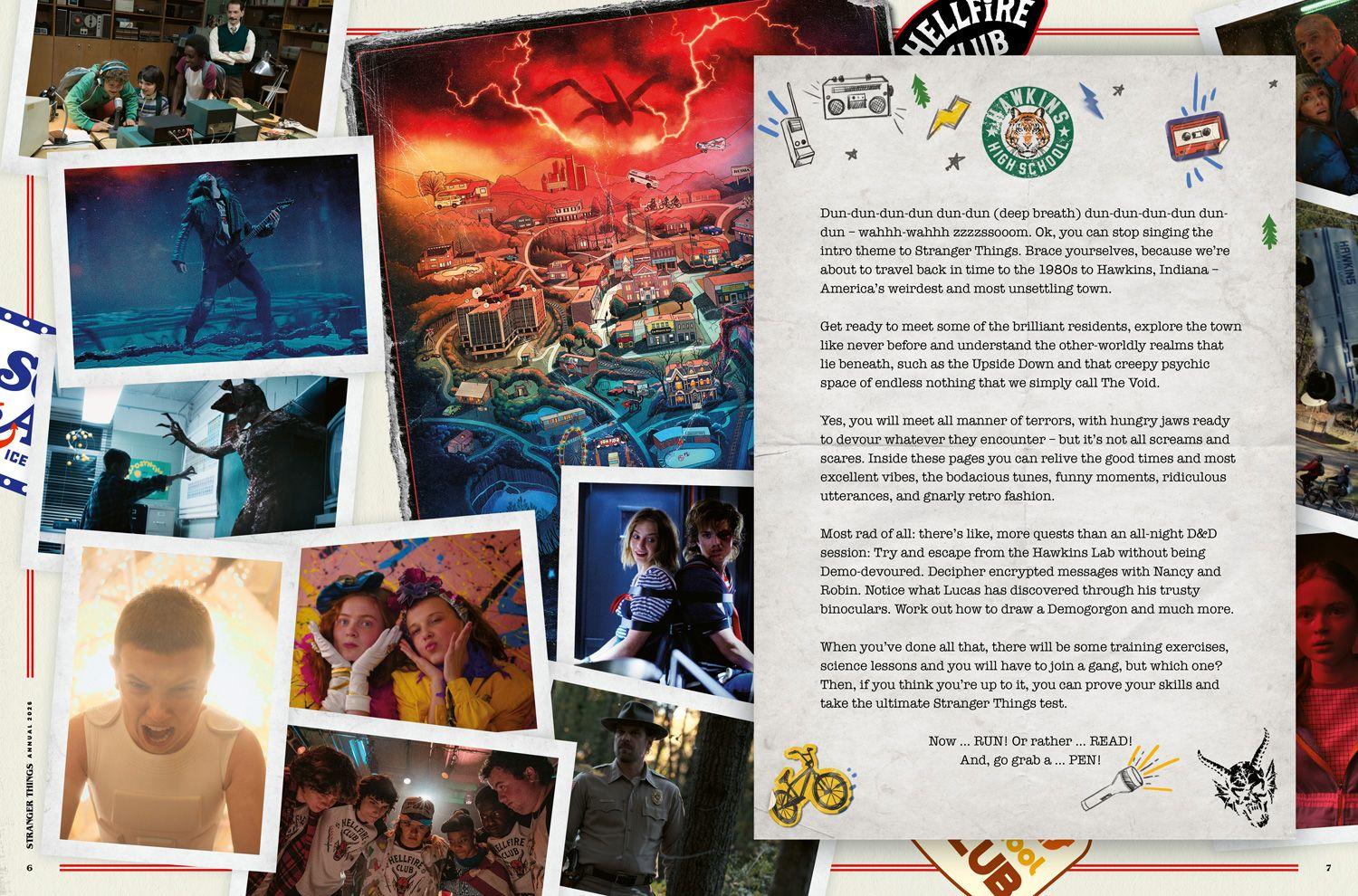 Beispielinhalt (Bild) Stranger Things Annual 2026