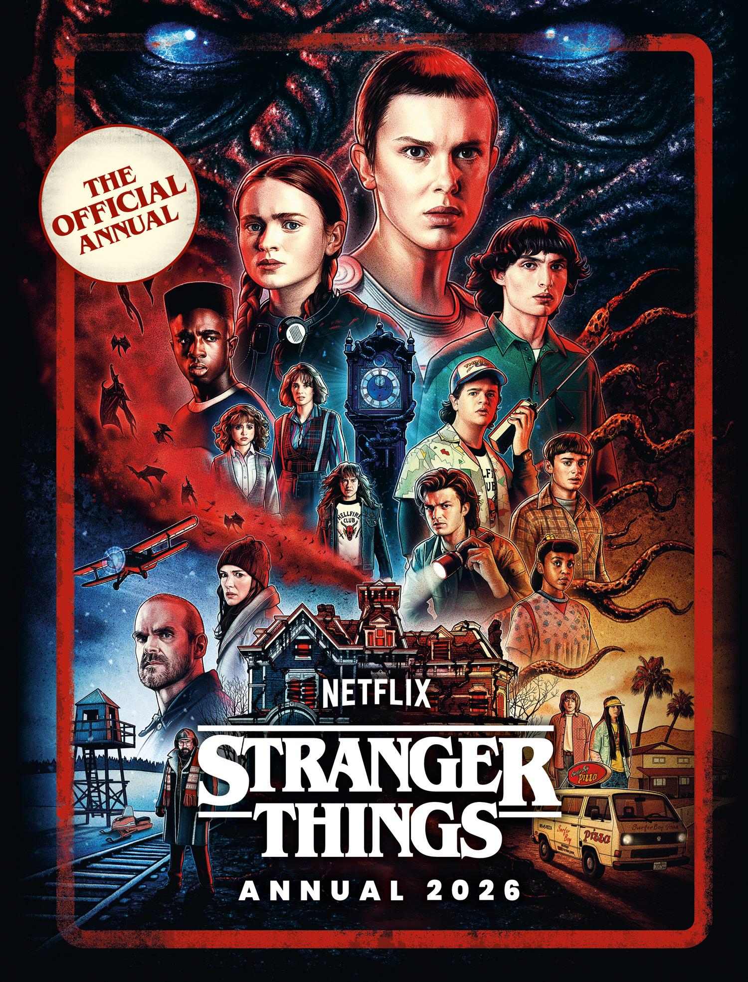 Vorderes Coverbild Stranger Things Annual 2026