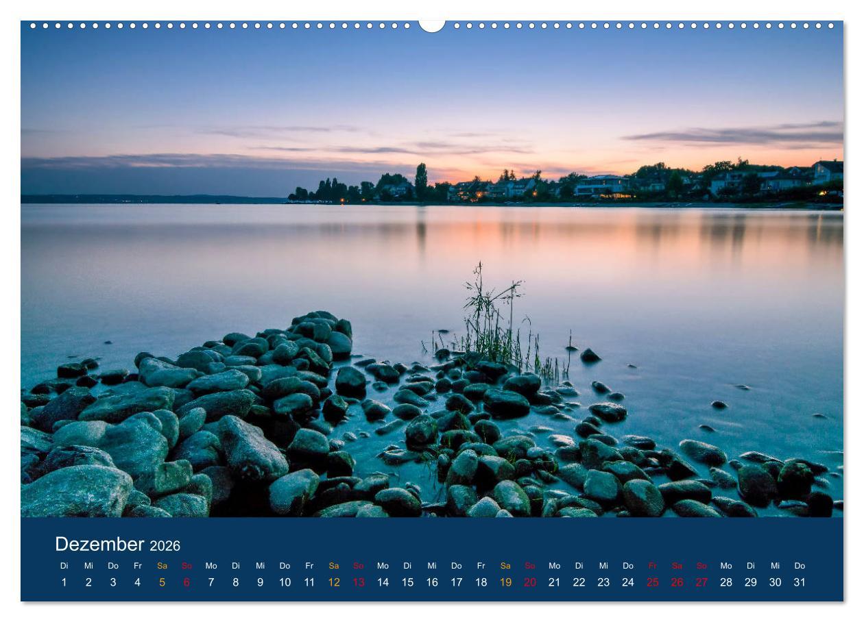 Beispielinhalt (Bild) Ansichten vom Bodensee (Wandkalender 2026 DIN A2 quer), CALVENDO Monatskalender