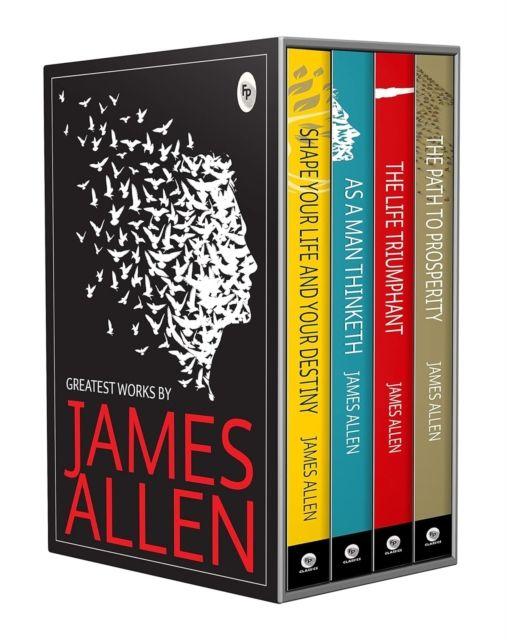 Vorderes Coverbild Greatest Works By James Allen (As a Man Thinketh, The Path to Prosperity, Shape Your Life and Your Destiny, The Life Triumphant)