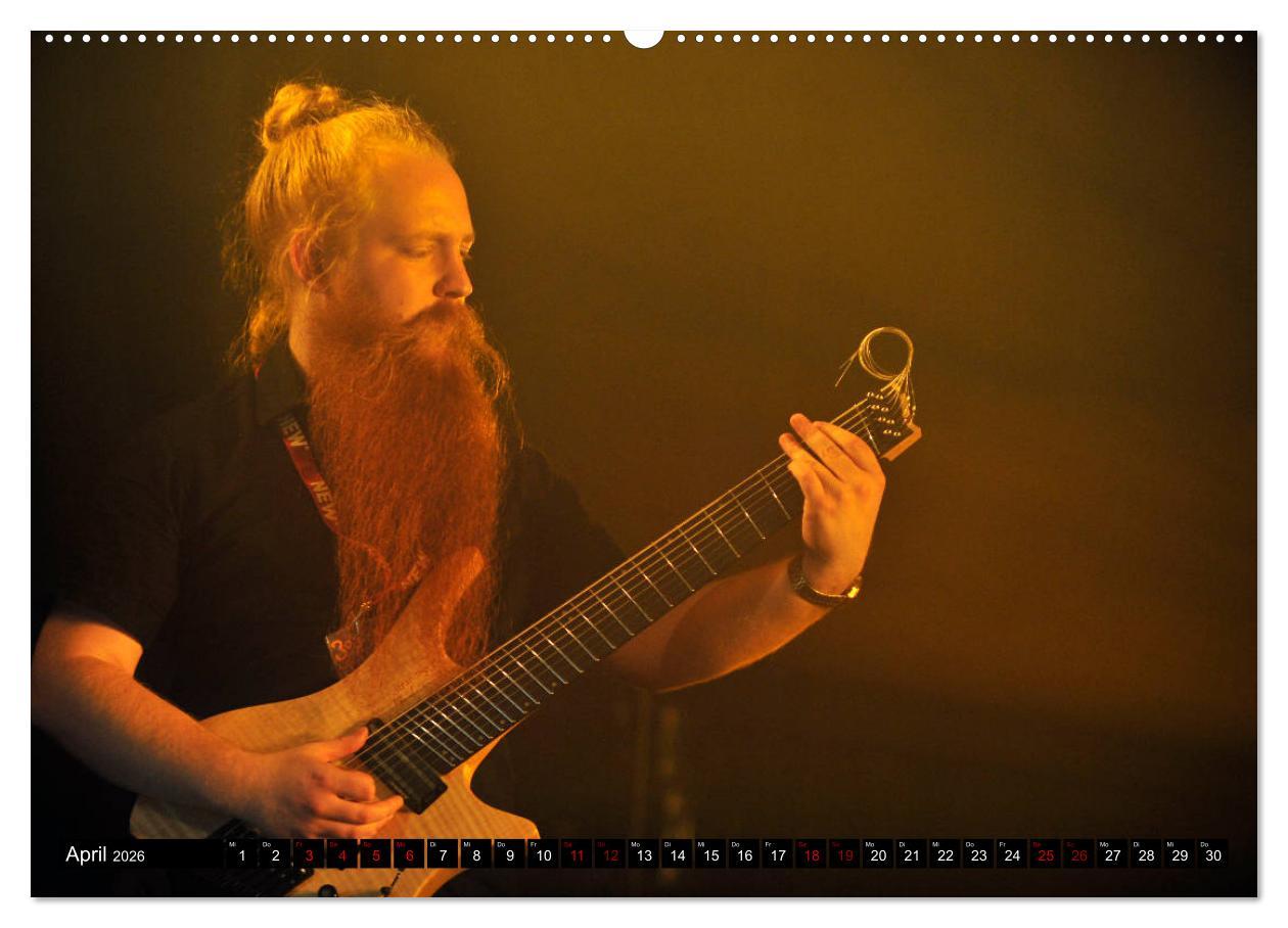 Beispielinhalt (Bild) Jazz 2026 (Wandkalender 2026 DIN A2 quer), CALVENDO Monatskalender