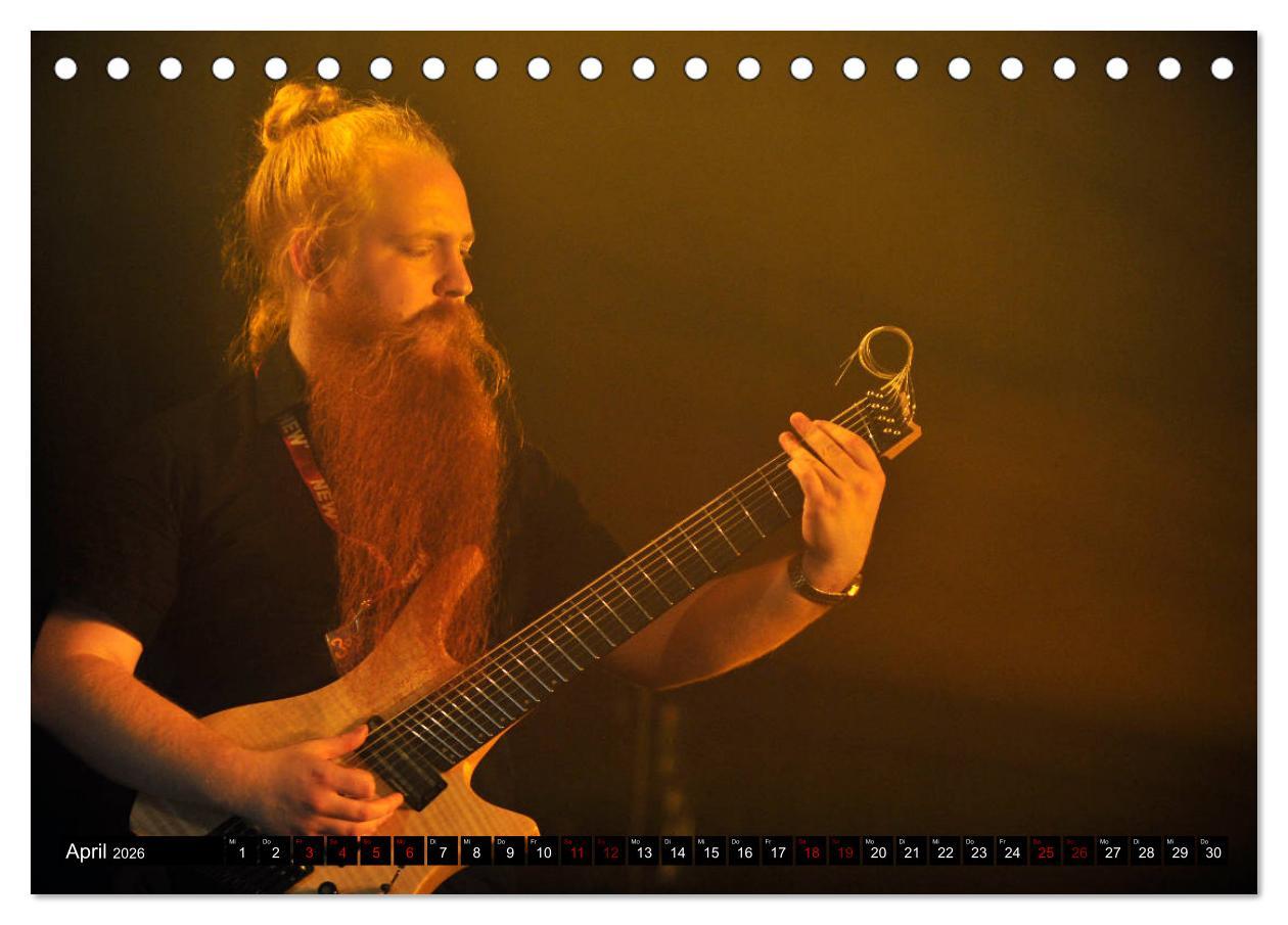 Beispielinhalt (Bild) Jazz 2026 (Tischkalender 2026 DIN A5 quer), CALVENDO Monatskalender