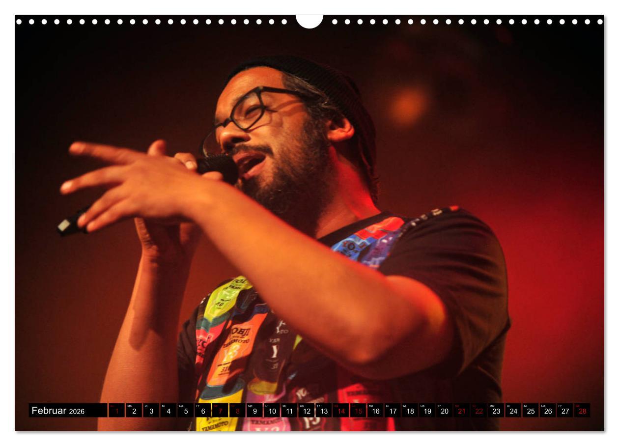 Beispielinhalt (Bild) Jazz 2026 (Wandkalender 2026 DIN A3 quer), CALVENDO Monatskalender