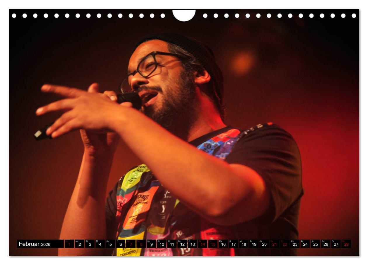 Beispielinhalt (Bild) Jazz 2026 (Wandkalender 2026 DIN A4 quer), CALVENDO Monatskalender