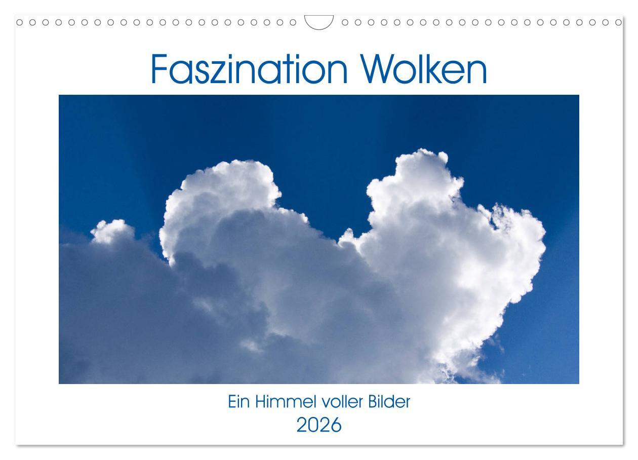 Vorderes Coverbild Faszination Wolken (Wandkalender 2026 DIN A3 quer), CALVENDO Monatskalender