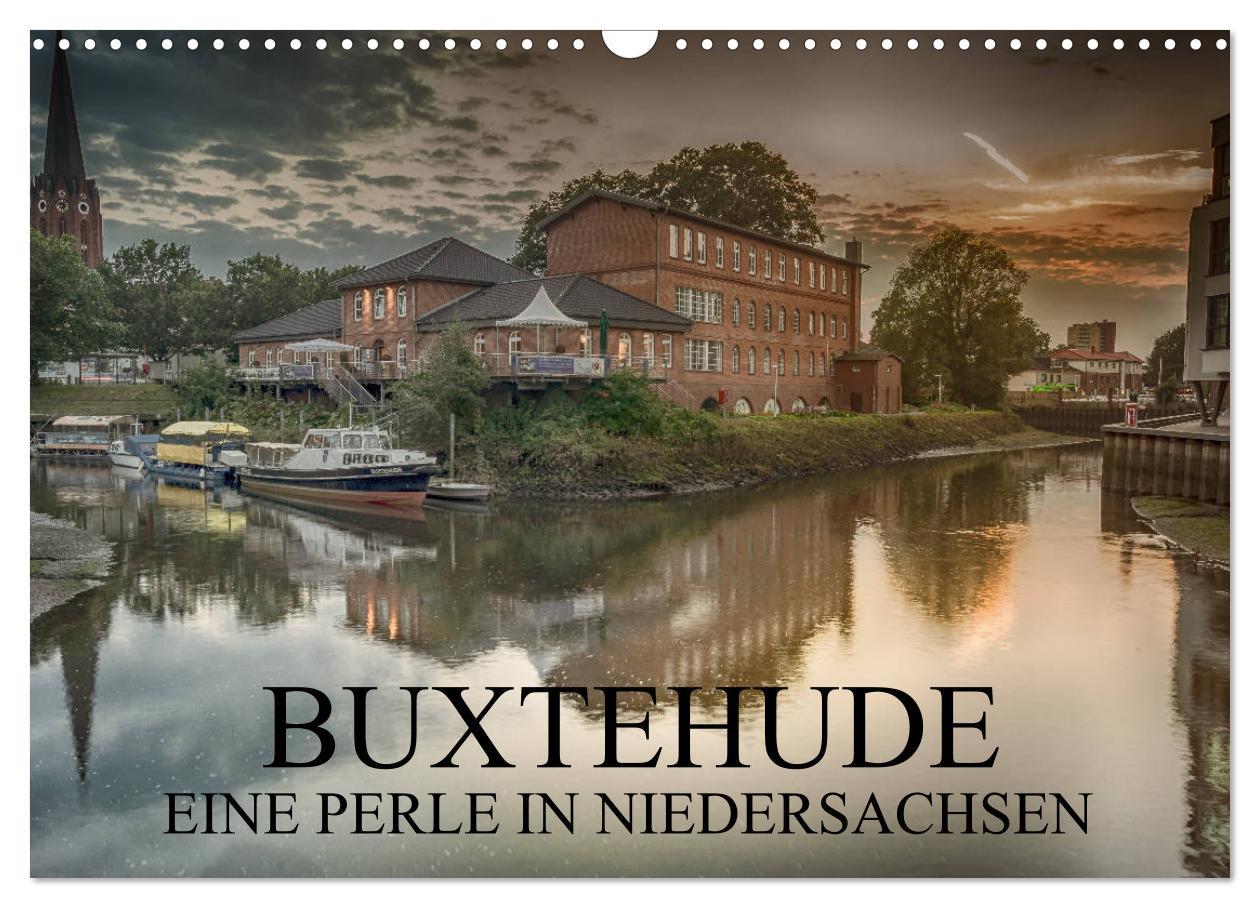 Vorderes Coverbild Buxtehude - Eine Perle in Niedersachsen (Wandkalender 2026 DIN A3 quer), CALVENDO Monatskalender