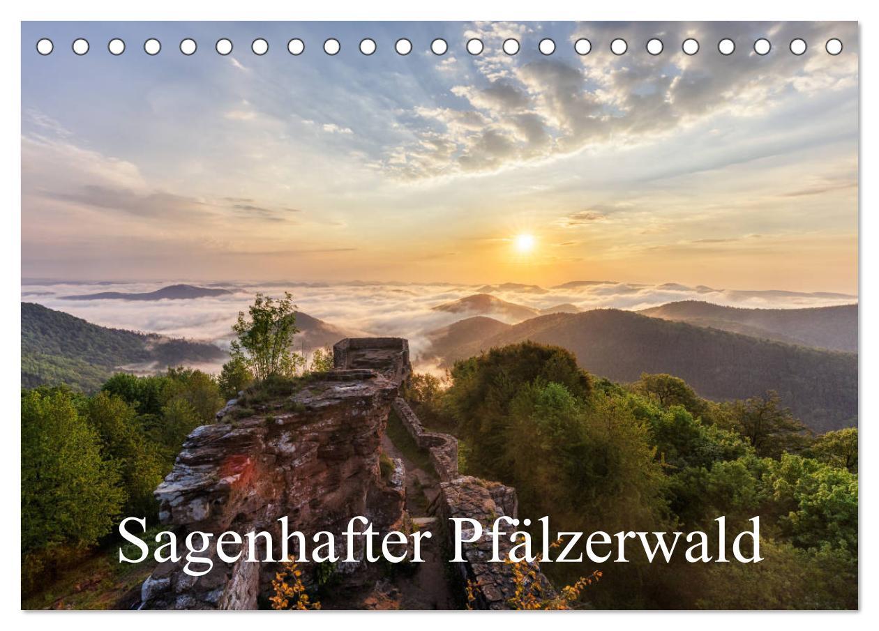 Vorderes Coverbild Sagenhafter Pfälzerwald (Tischkalender 2026 DIN A5 quer), CALVENDO Monatskalender