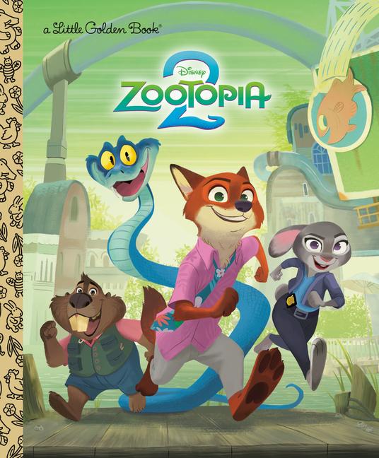 Vorderes Coverbild Disney Zootopia 2 Little Golden Book