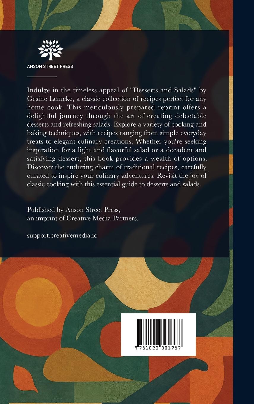 Rückseitencover Desserts and Salads