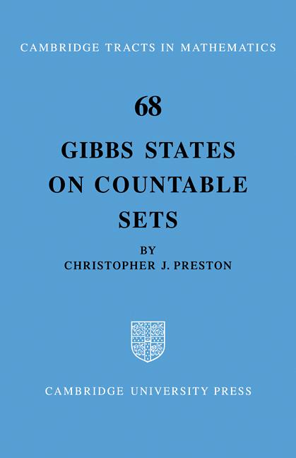 Vorderes Coverbild Gibbs States on Countable Sets