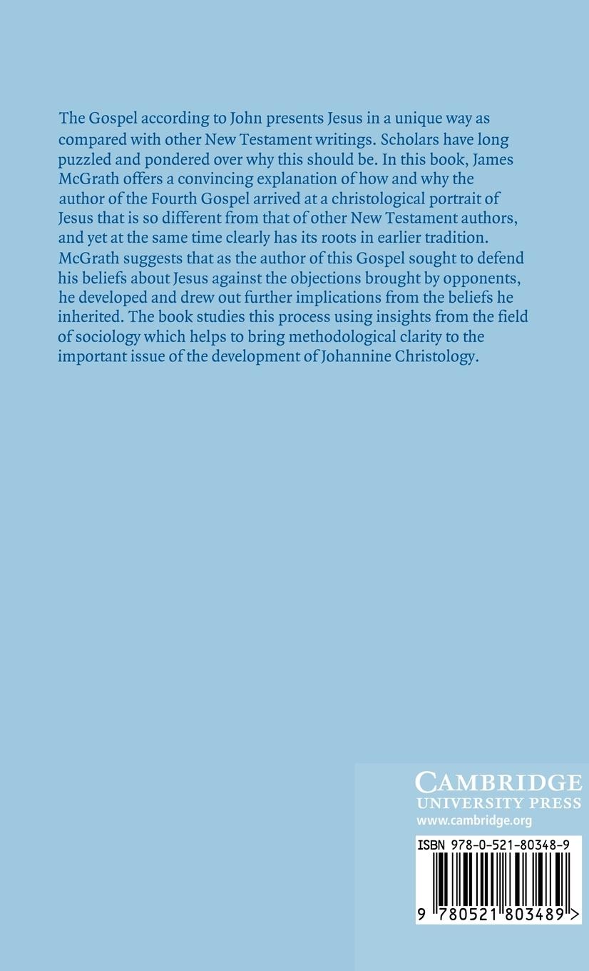 Rückseitencover John's Apologetic Christology