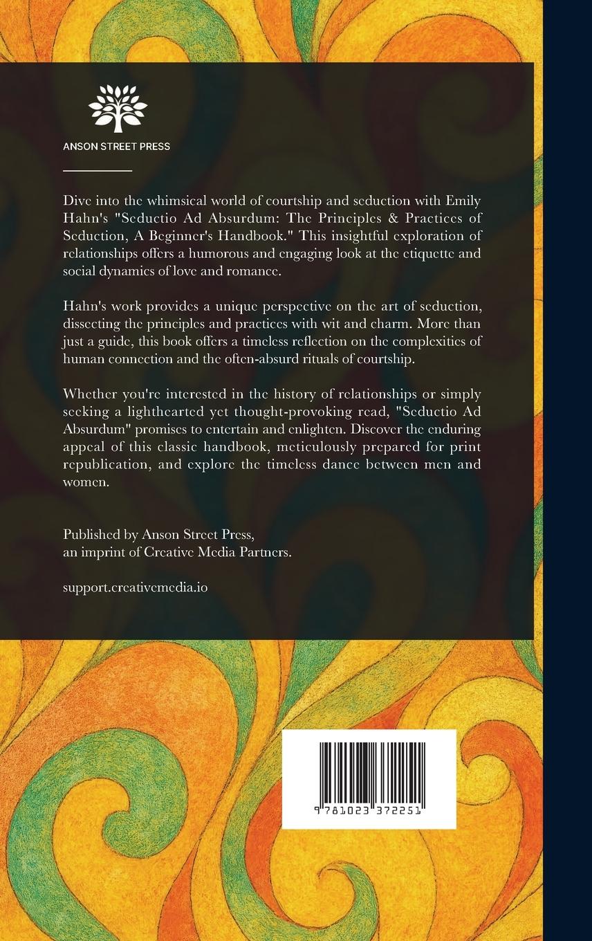Rückseitencover Seductio Ad Absurdum