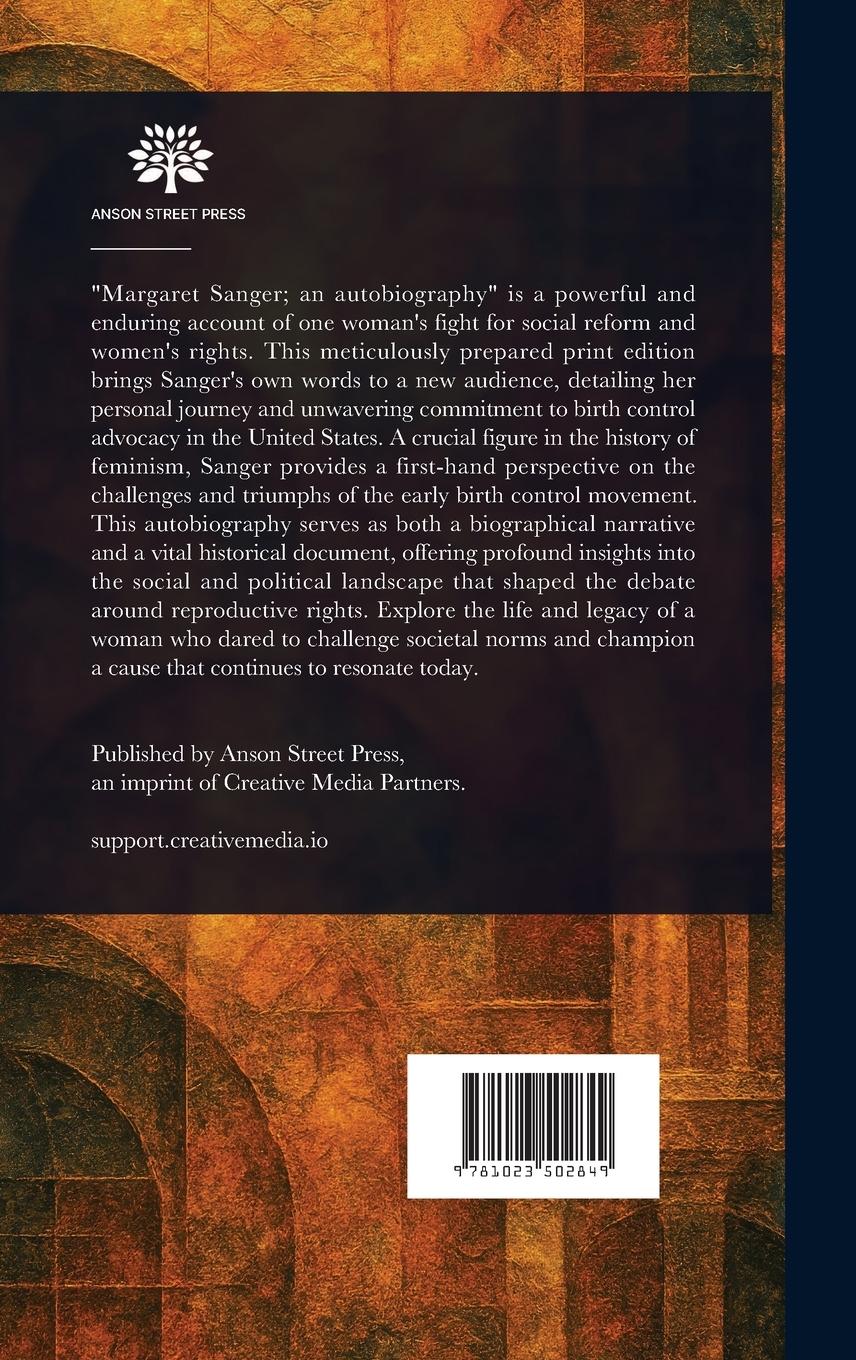 Rückseitencover Margaret Sanger