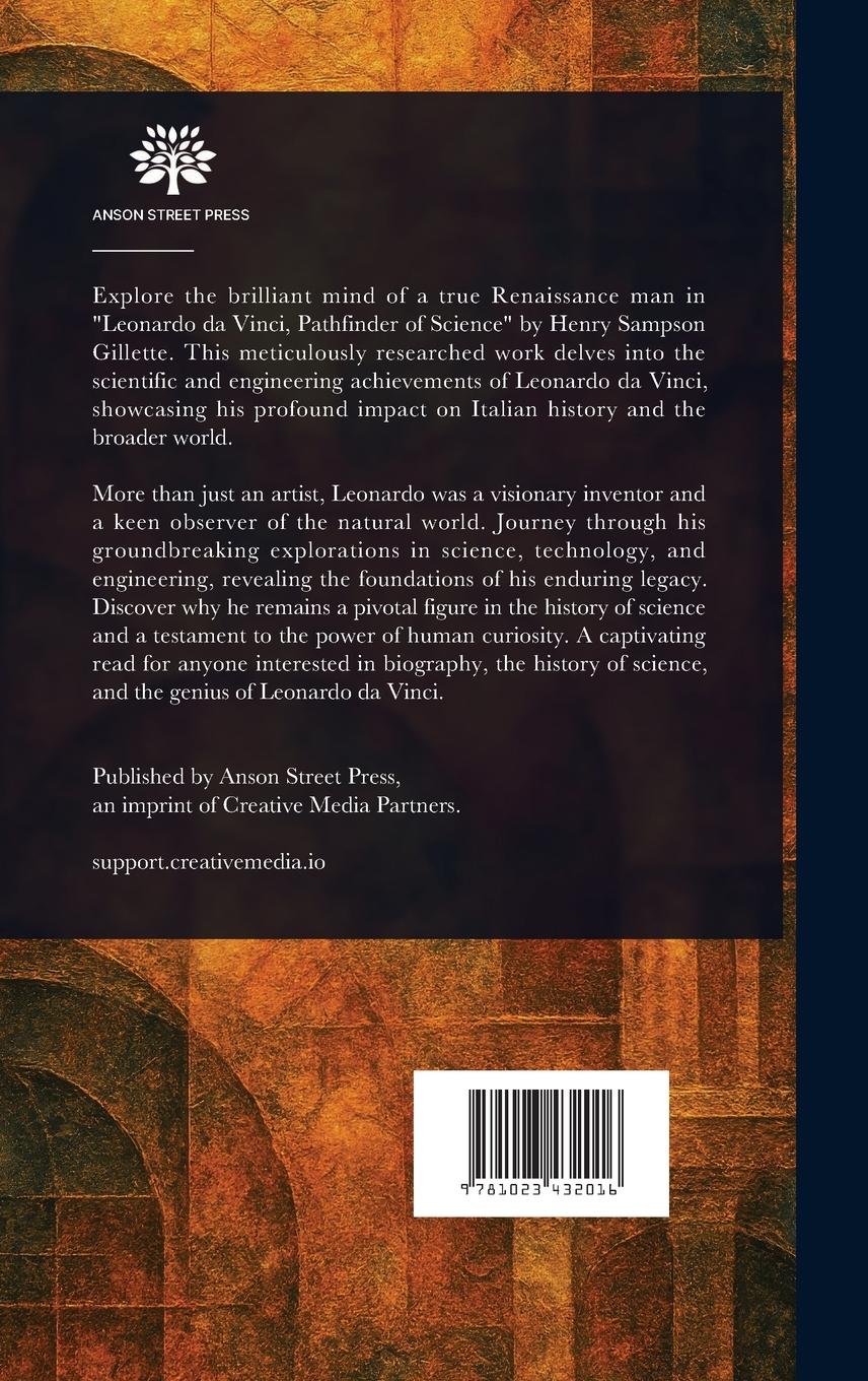 Rückseitencover Leonardo Da Vinci, Pathfinder of Science
