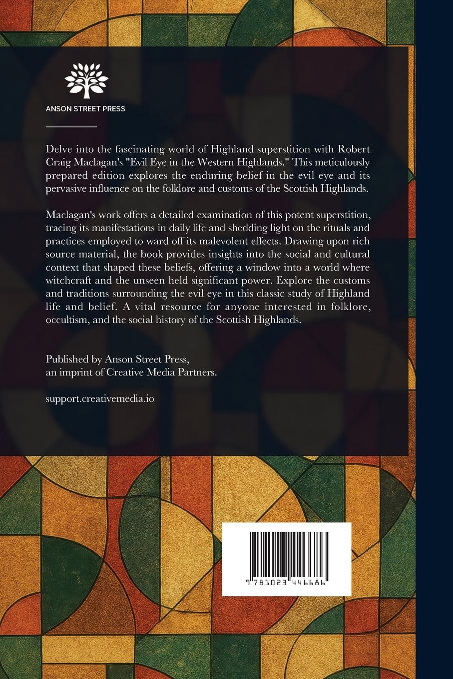 Rückseitencover Evil Eye in the Western Highlands