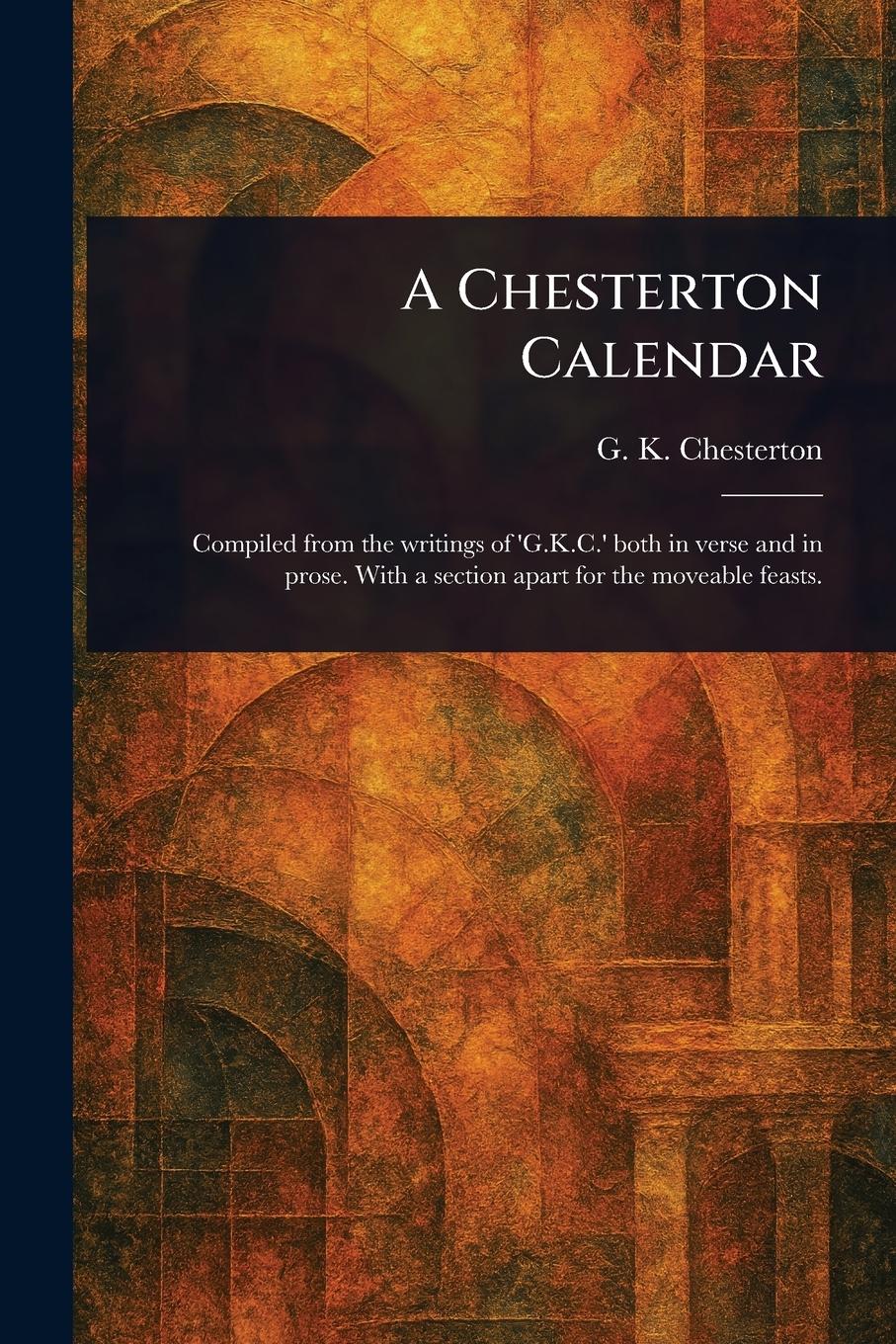 Vorderes Coverbild A Chesterton Calendar