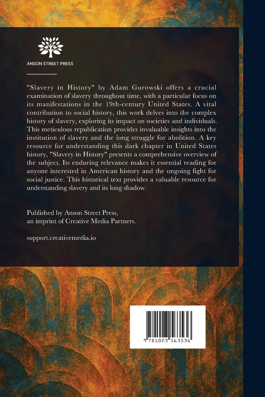 Rückseitencover Slavery in History