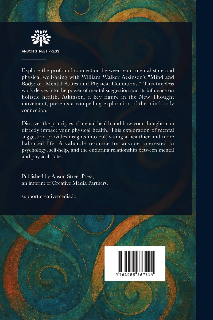 Rückseitencover Mind and Body; or, Mental States and Physical Conditions