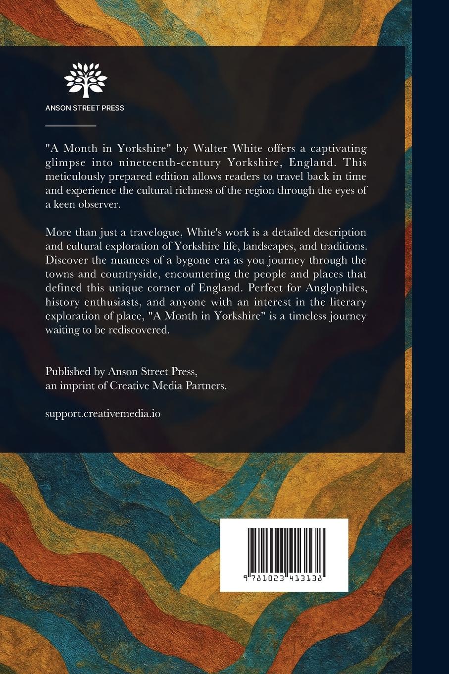 Rückseitencover A Month in Yorkshire
