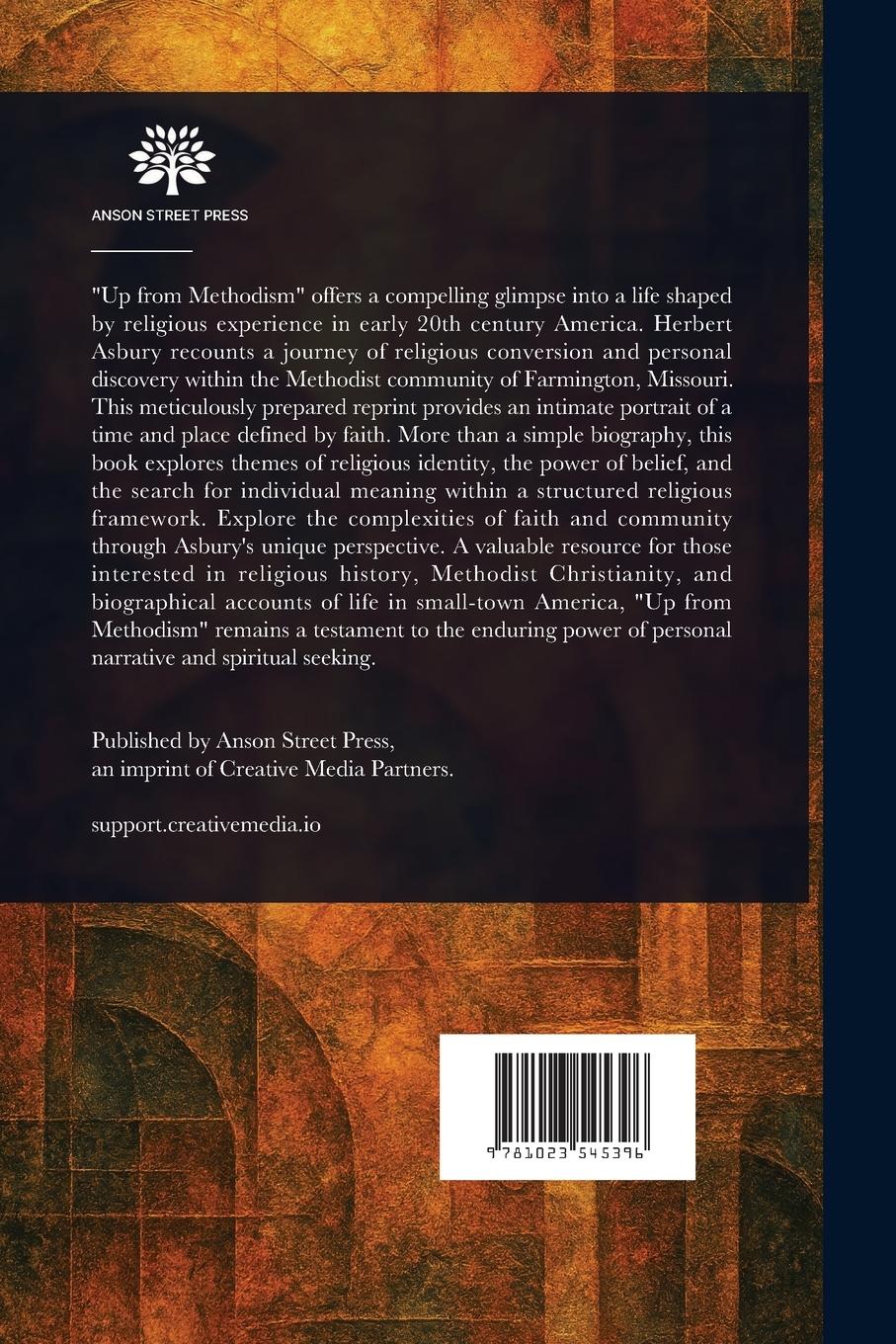 Rückseitencover Up From Methodism