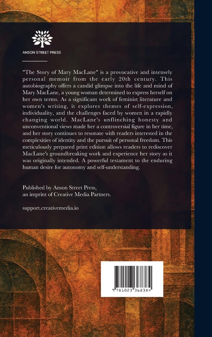 Rückseitencover The Story of Mary MacLane