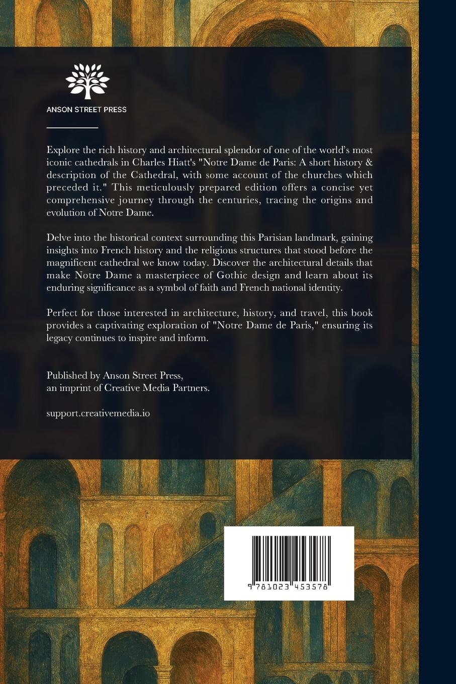 Rückseitencover Notre Dame De Paris