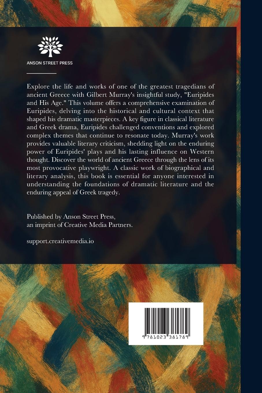 Rückseitencover Euripides and His Age