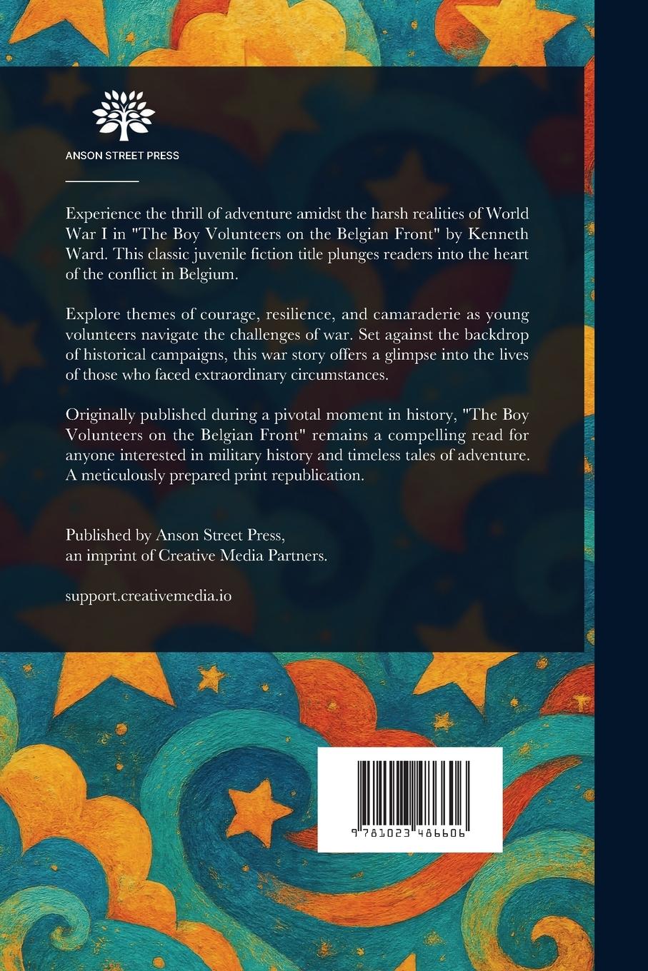 Rückseitencover The Boy Volunteers on the Belgian Front