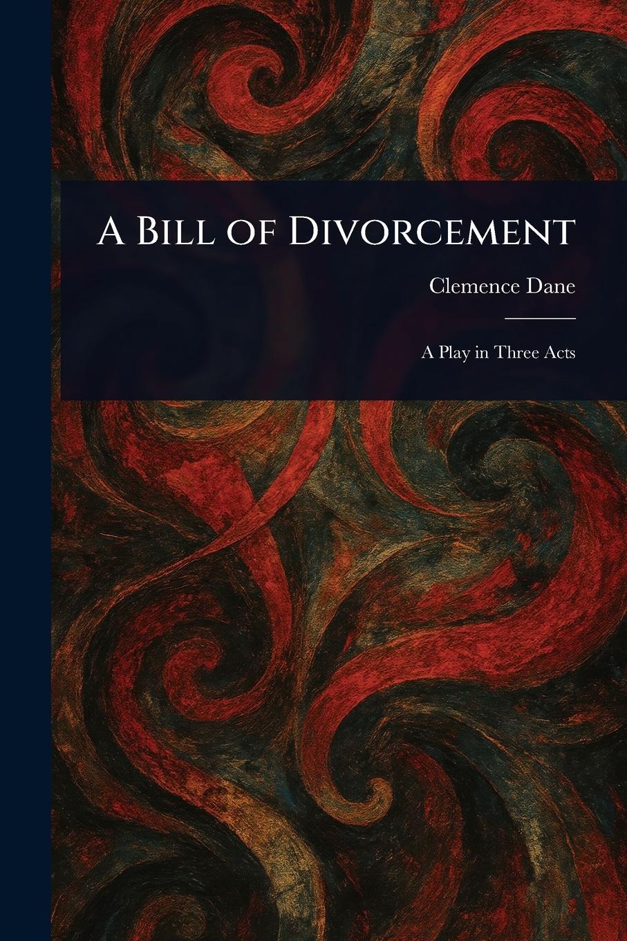 Vorderes Coverbild A Bill of Divorcement