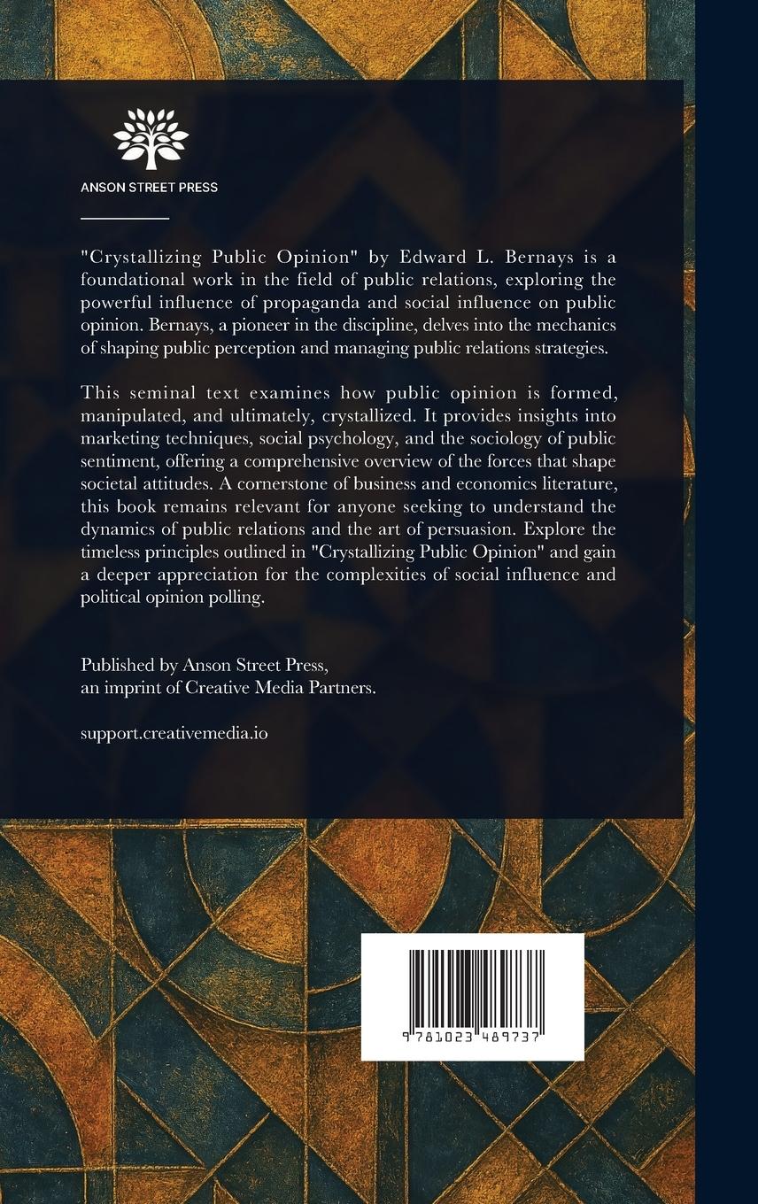 Rückseitencover Crystallizing Public Opinion