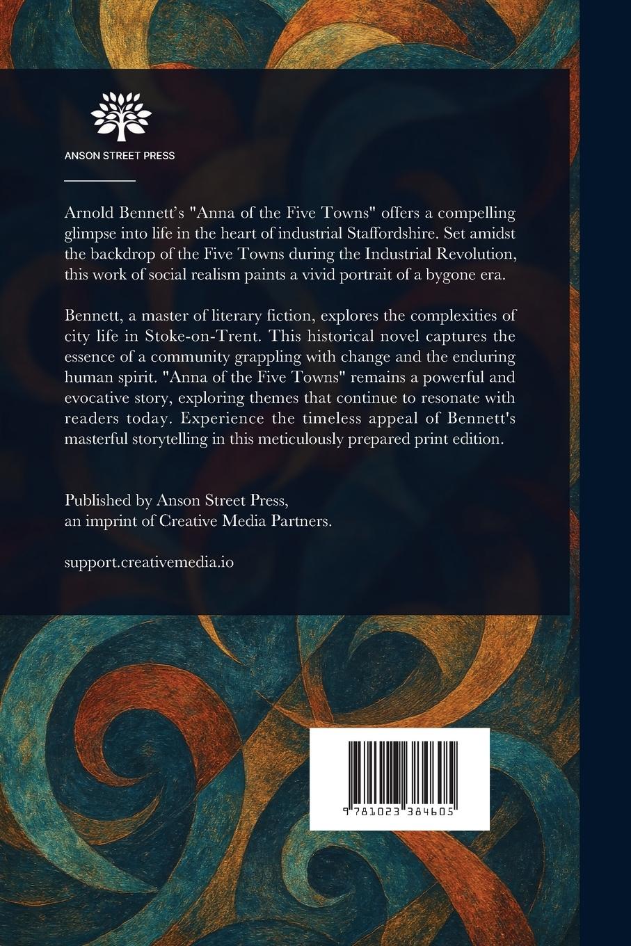 Rückseitencover Anna of the Five Towns