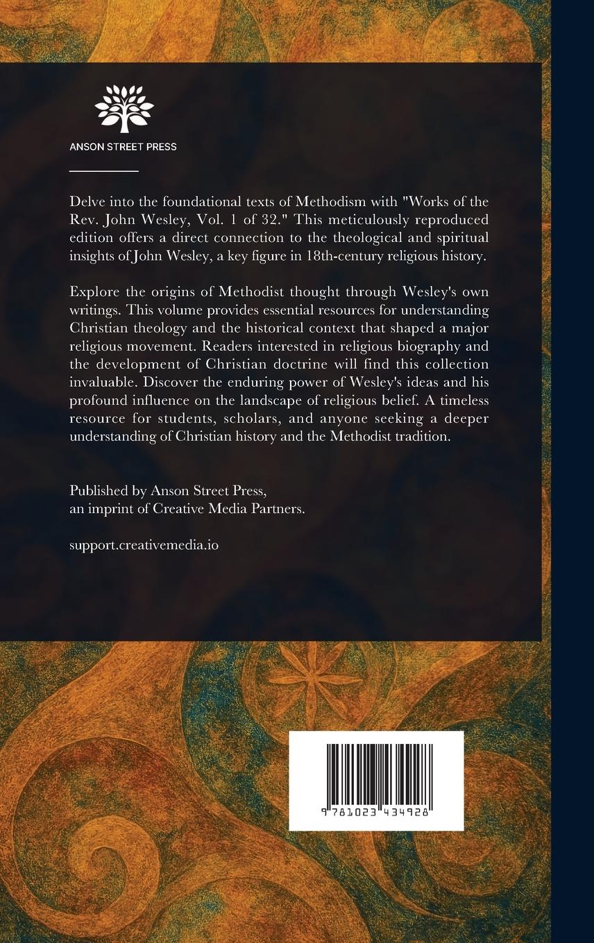 Rückseitencover The Works of the Rev. John Wesley, M. A.