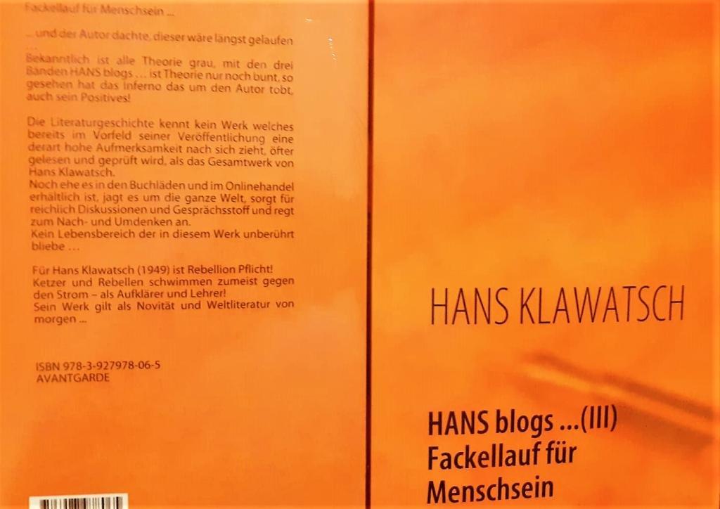 Beispielinhalt (Bild) HANS blogs ...(III)