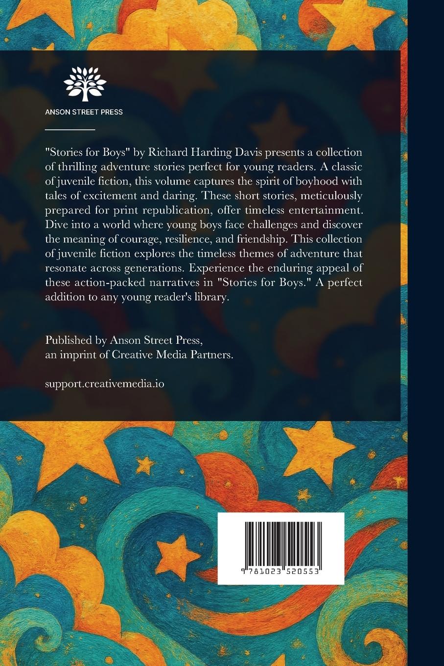 Rückseitencover Stories for Boys