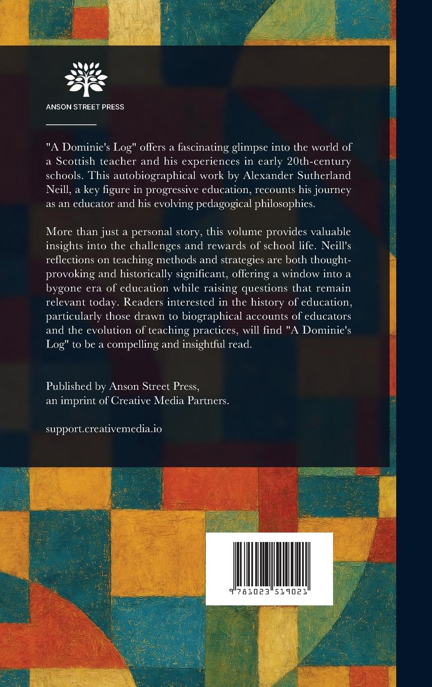 Rückseitencover A Dominie's Log