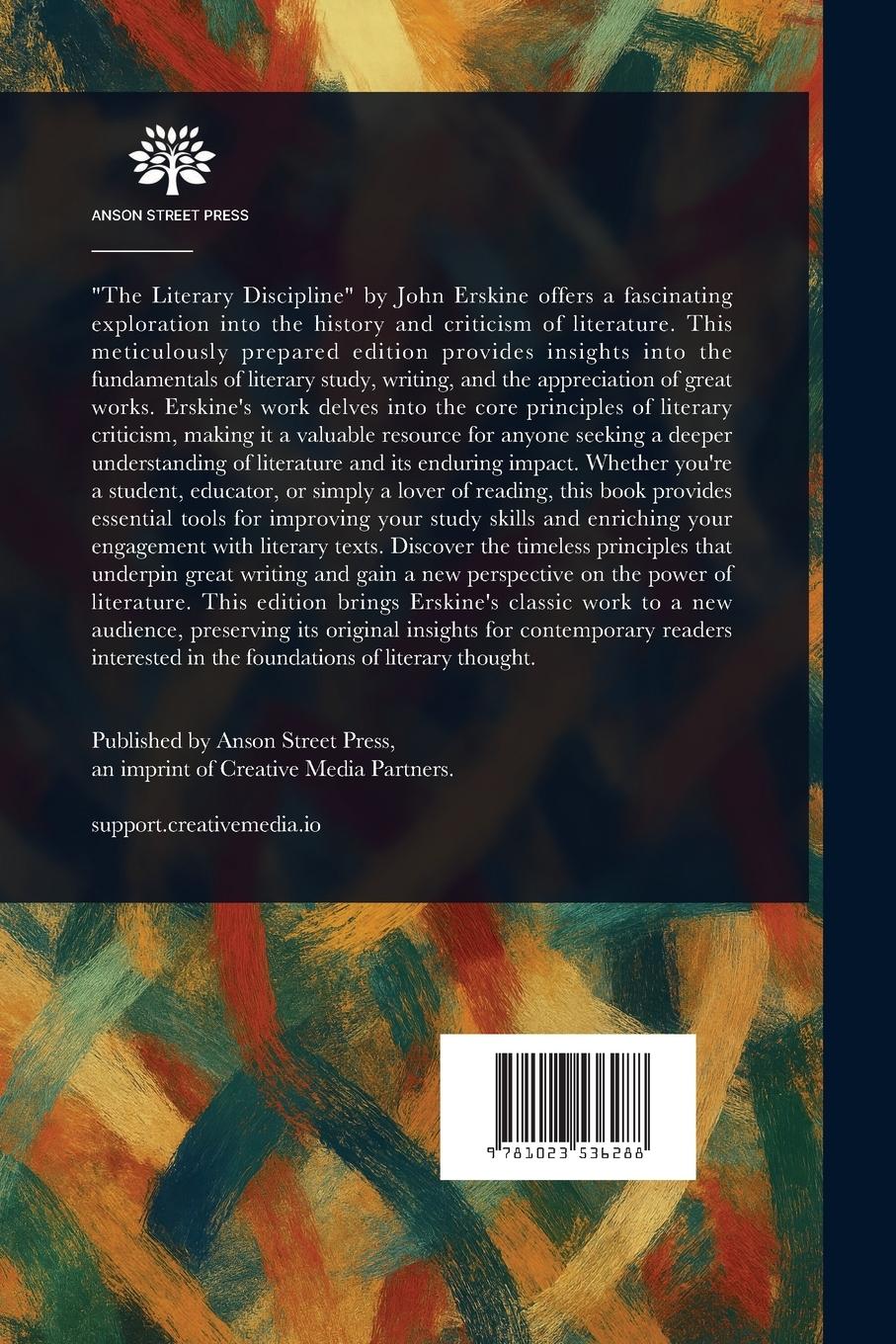 Rückseitencover The Literary Discipline