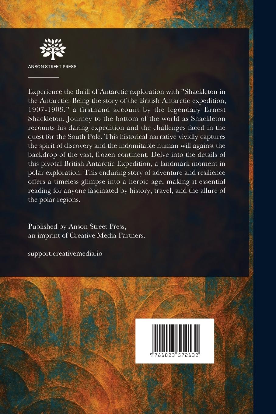 Rückseitencover Shackleton in the Antarctic