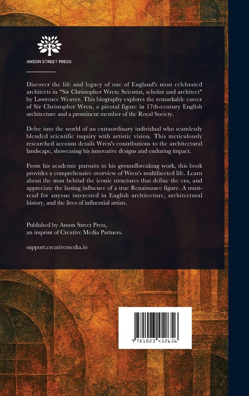 Rückseitencover Sir Christopher Wren