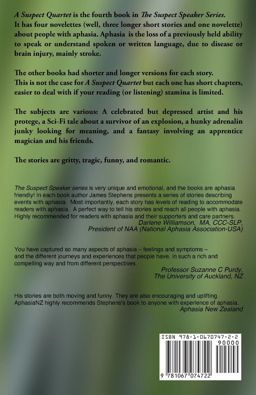 Rückseitencover A Suspect Quartet