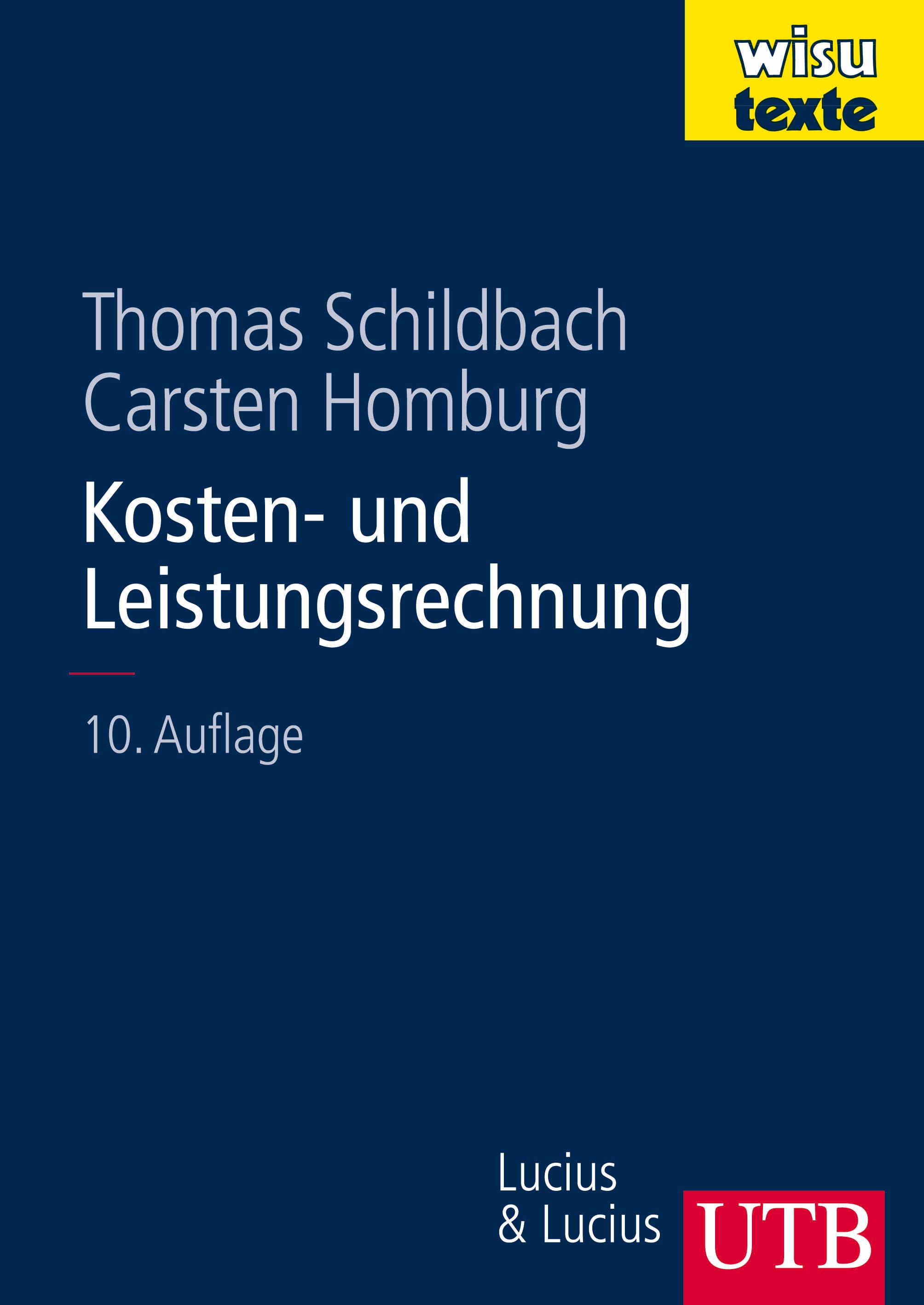 Vorderes Coverbild Kosten- und Leistungsrechnung