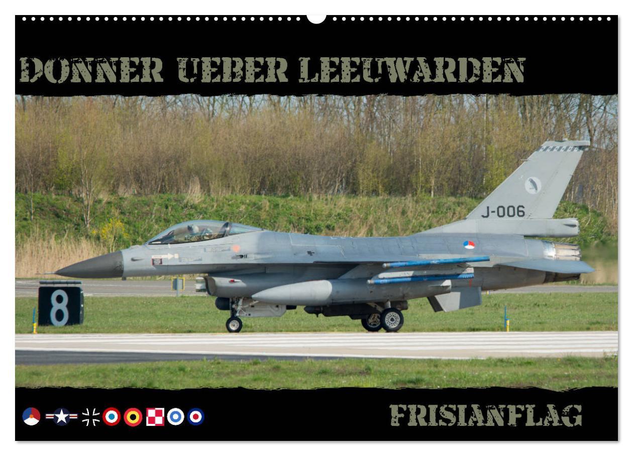 Vorderes Coverbild Donner ueber Leeuwarden (Wandkalender 2026 DIN A2 quer), CALVENDO Monatskalender