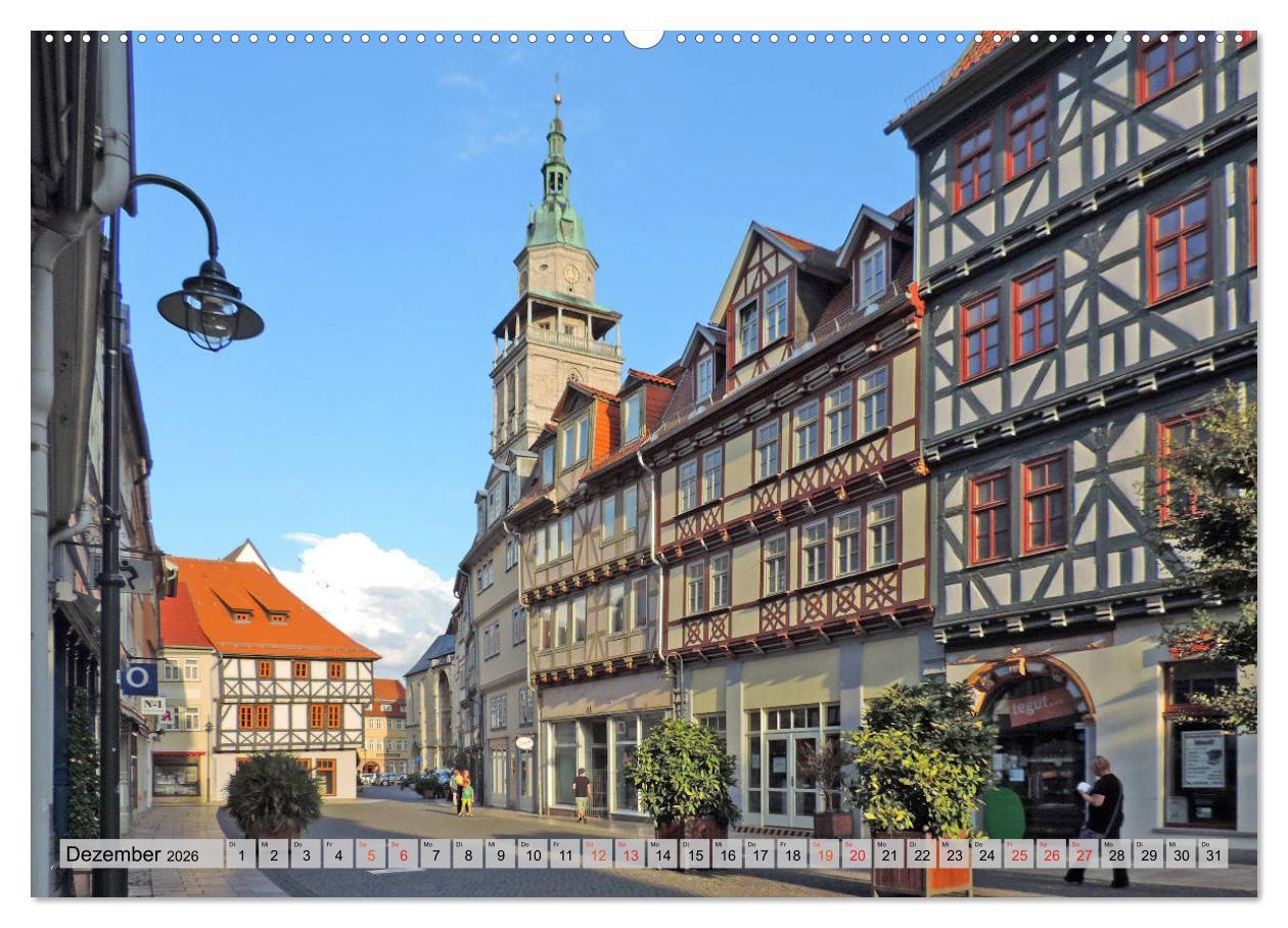 Beispielinhalt (Bild) Bad Langensalza - Die Kur- und Gartenstadt (Wandkalender 2026 DIN A2 quer), CALVENDO Monatskalender