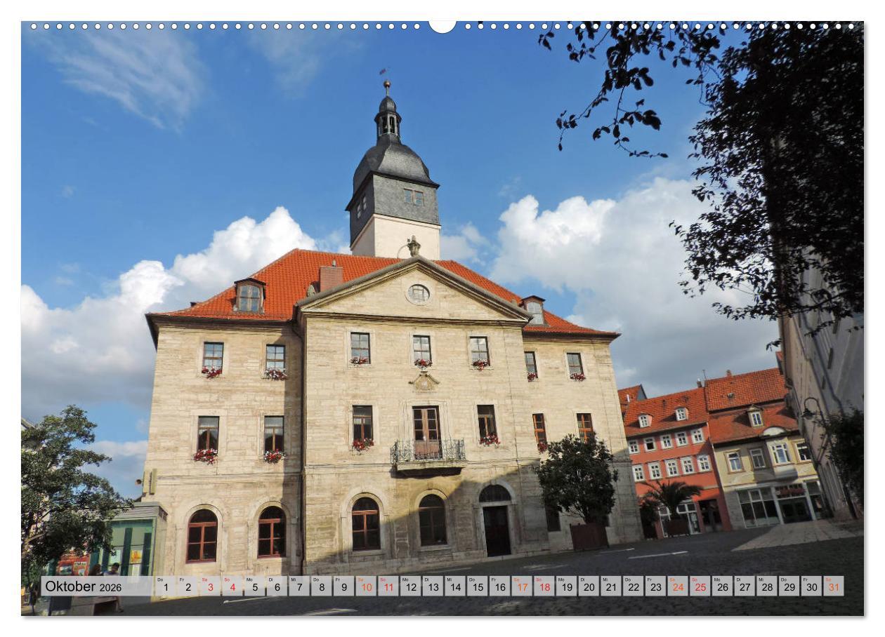 Beispielinhalt (Bild) Bad Langensalza - Die Kur- und Gartenstadt (Wandkalender 2026 DIN A2 quer), CALVENDO Monatskalender