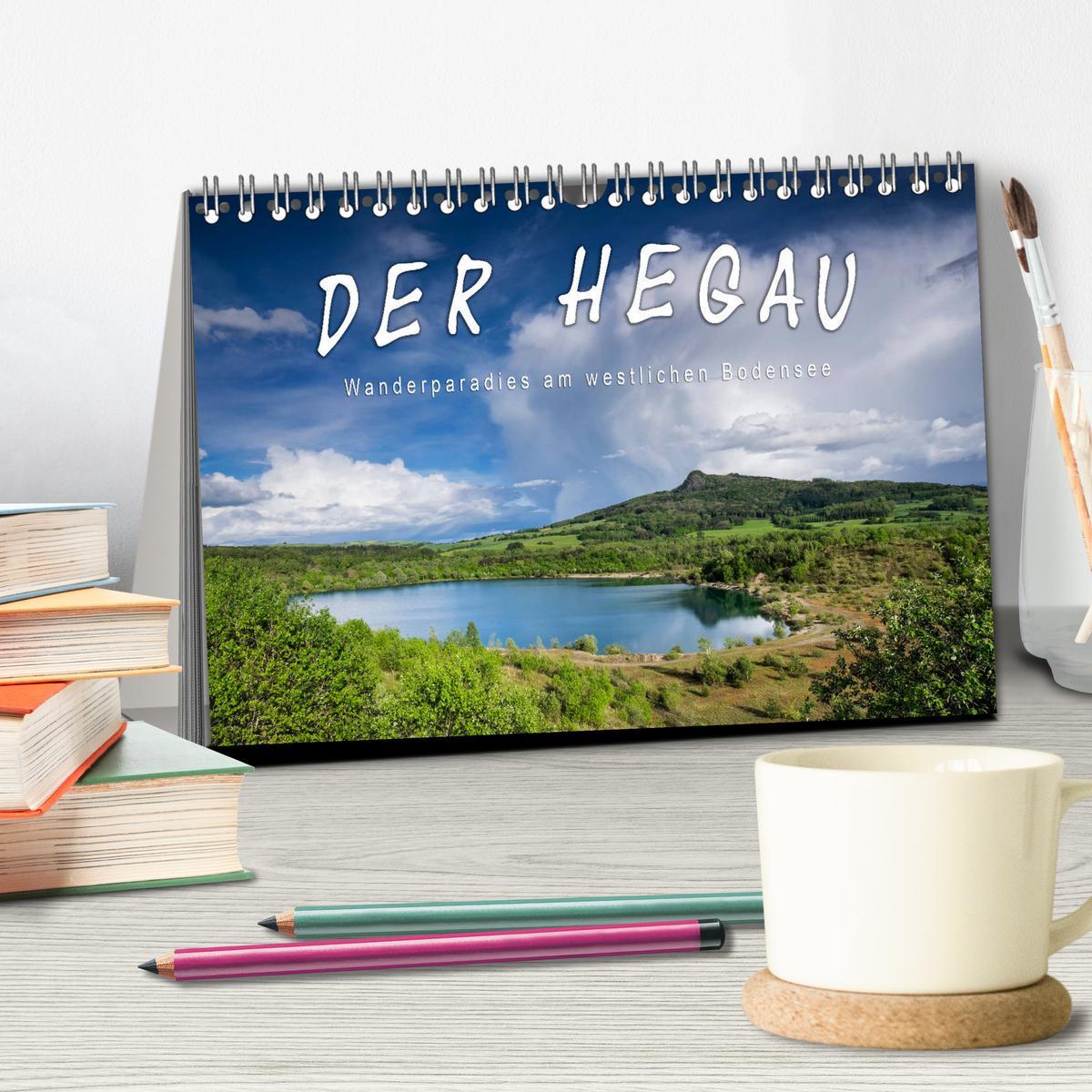 Beispielinhalt (Bild) Der Hegau - Wanderparadies am westlichen Bodensee (Tischkalender 2026 DIN A5 quer), CALVENDO Monatskalender