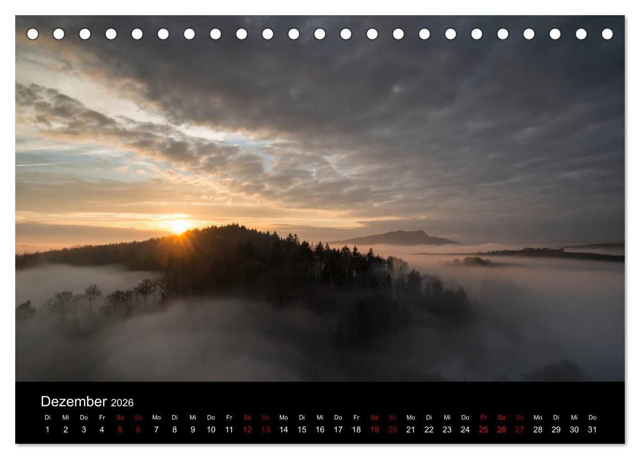 Beispielinhalt (Bild) Der Hegau - Wanderparadies am westlichen Bodensee (Tischkalender 2026 DIN A5 quer), CALVENDO Monatskalender