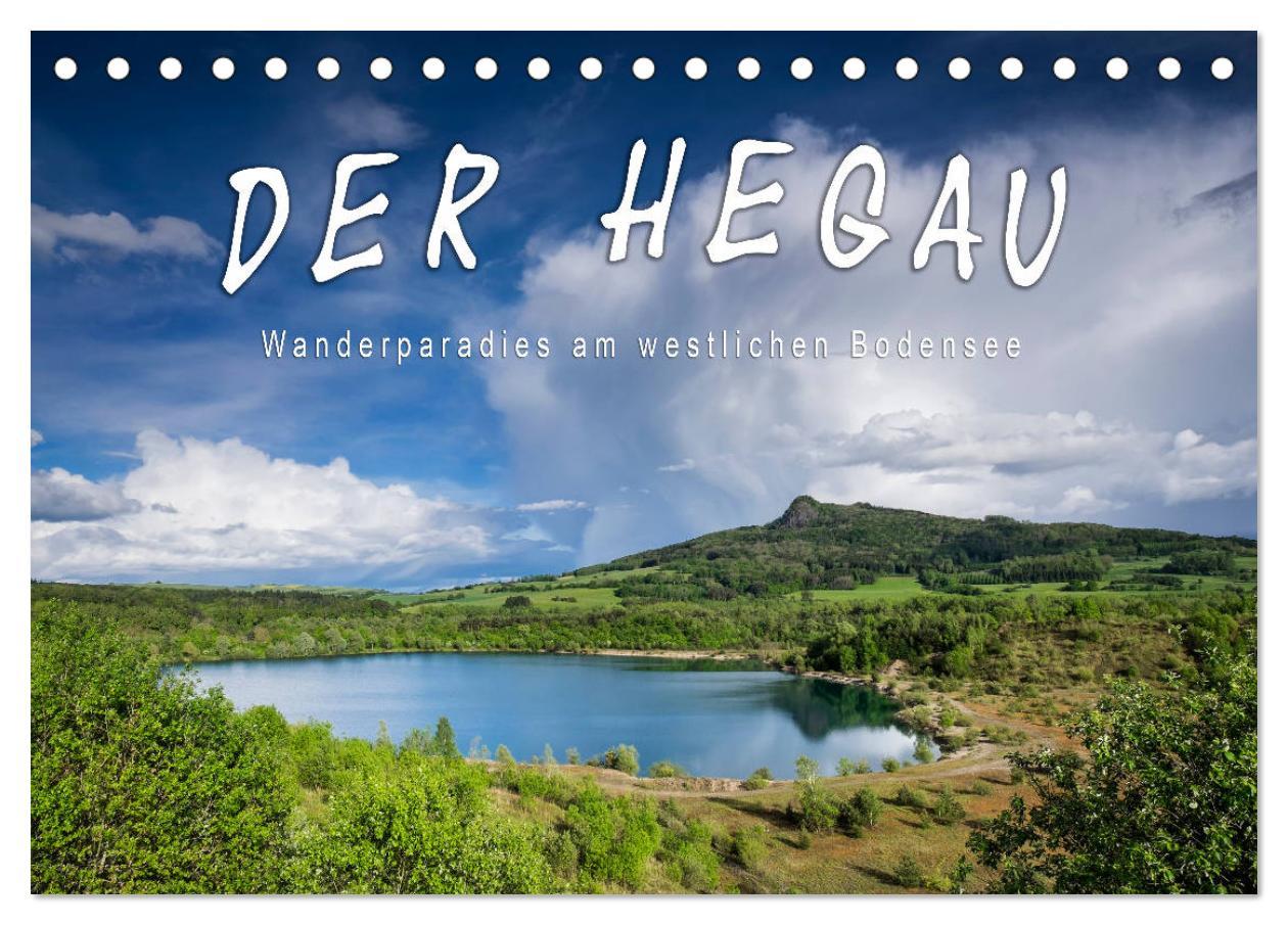 Vorderes Coverbild Der Hegau - Wanderparadies am westlichen Bodensee (Tischkalender 2026 DIN A5 quer), CALVENDO Monatskalender