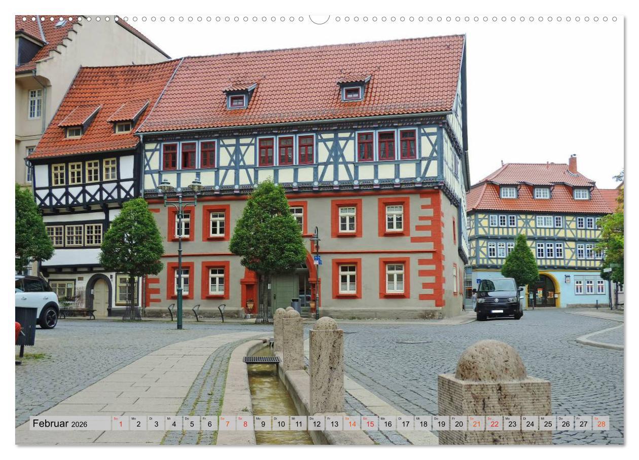 Beispielinhalt (Bild) Bad Langensalza - Die Kur- und Gartenstadt (hochwertiger Premium Wandkalender 2026 DIN A2 quer), Kunstdruck in Hochglanz