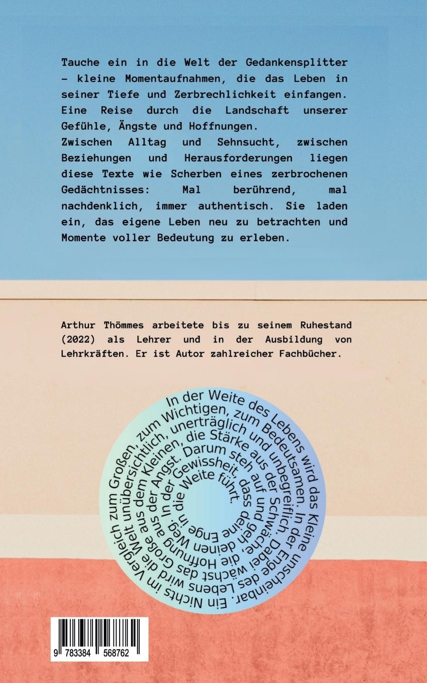 Rückseitencover GEDANKENSPLITTER